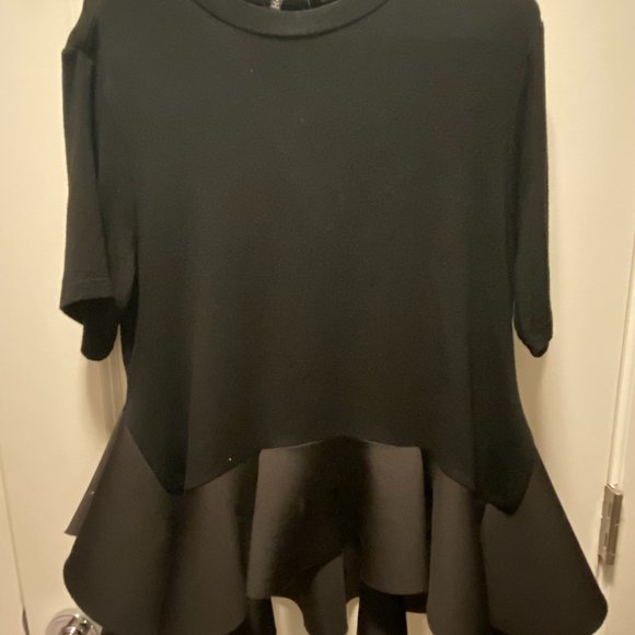 English Factory Black Peplum Top - Picture 7 of 7